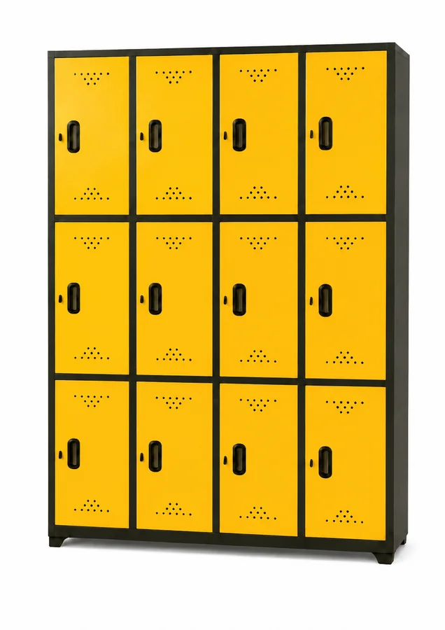 Locker estándar de 12 casillas fabricado por Archimuebles