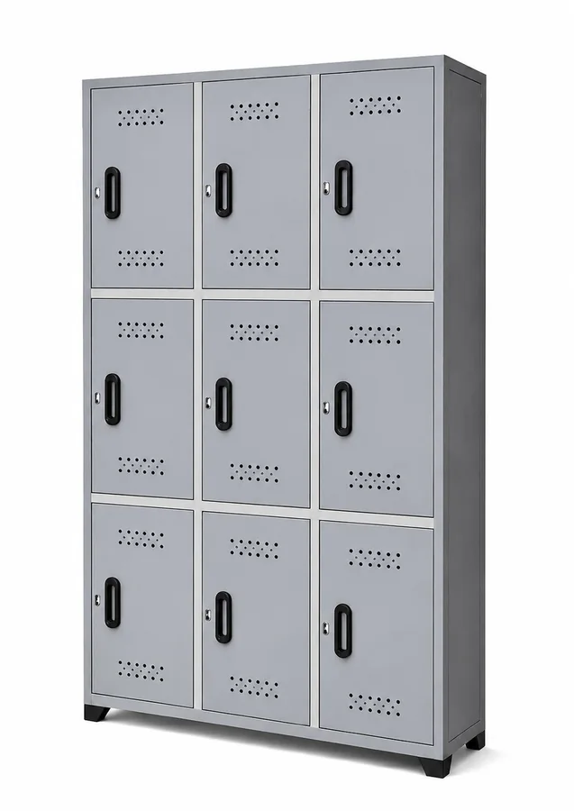 Locker estándar de 9 casillas fabricado por Archimuebles