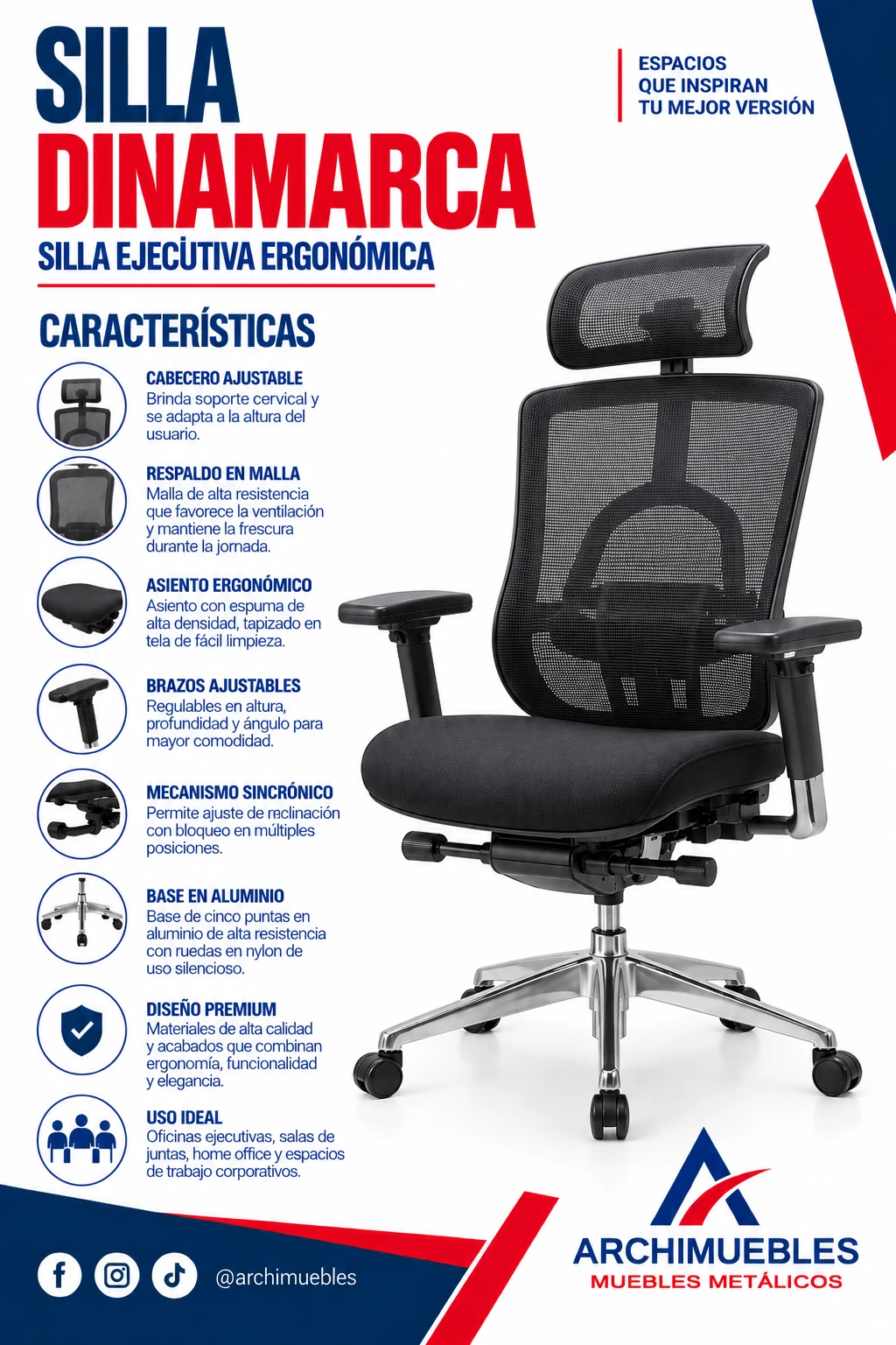 Ficha de Dinamarca Archimuebles