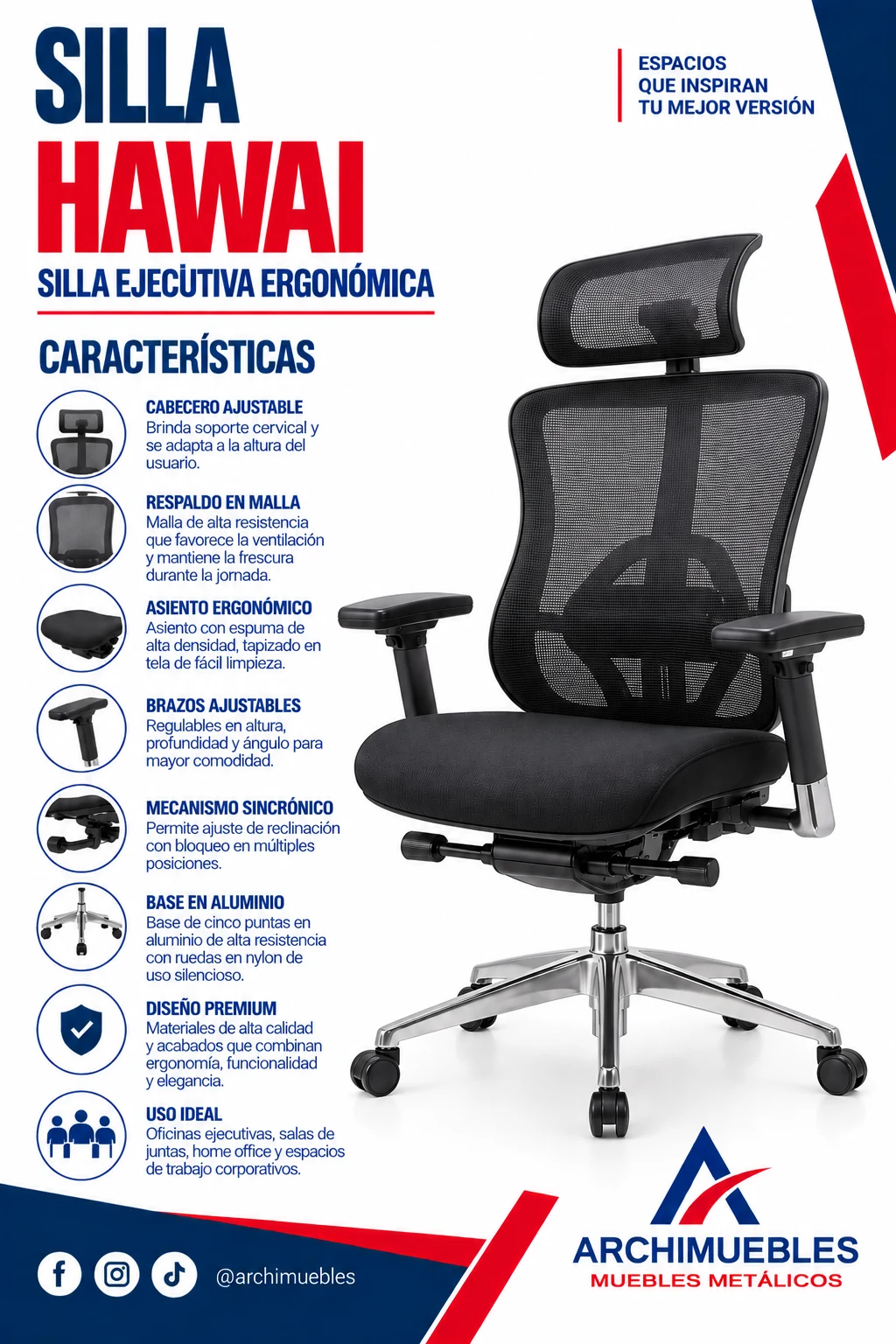 Ficha de Hawai Archimuebles