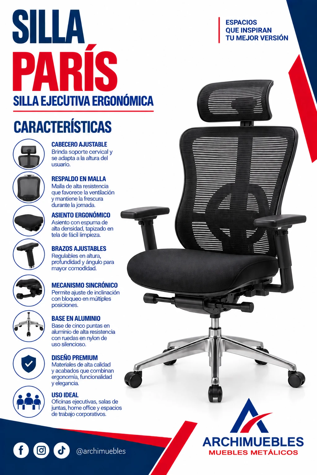 Ficha de Paris Archimuebles